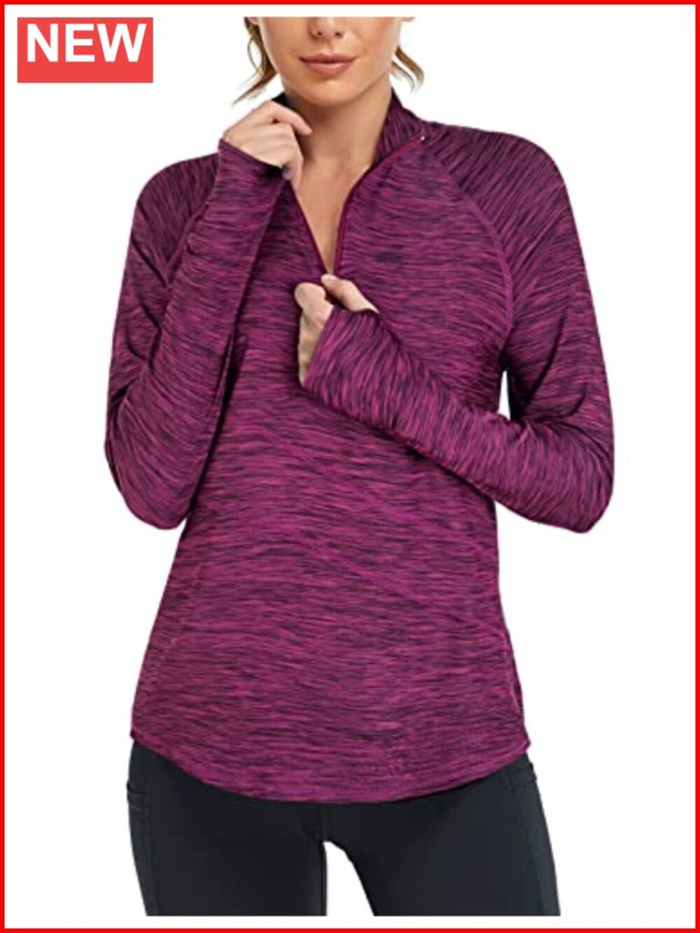 Womens V Neck Golf Polo Shirt Moisture Wicking Long Sleeve Workout Top